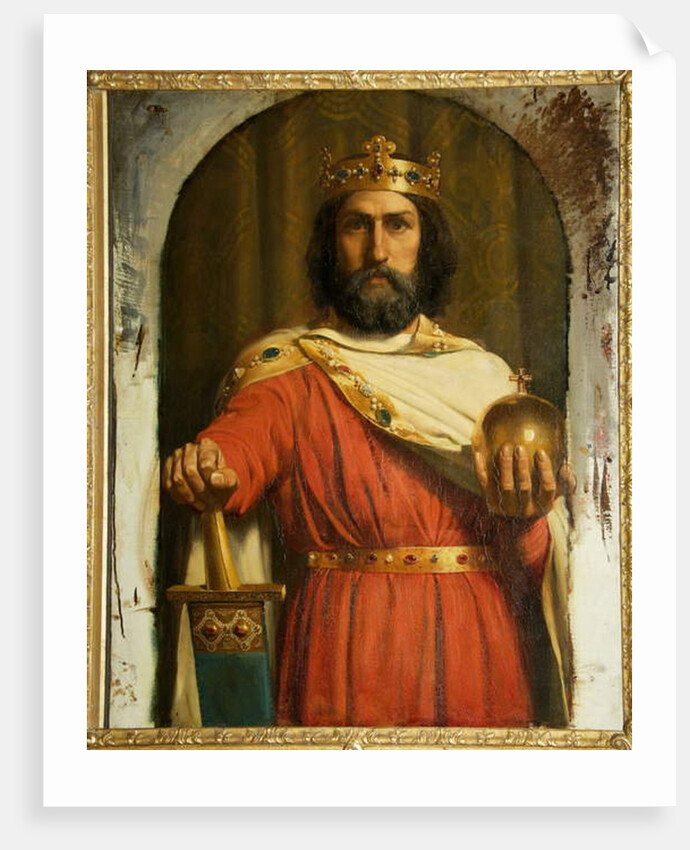 Charles the Great, King of the Franks, c.1840 by Jean-Louis Ernest Meissonier