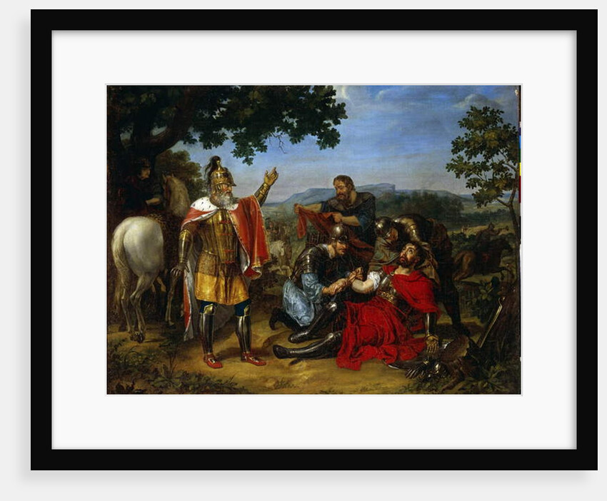 Grand Duke Dmitry Donskoy on the Kulikovo Field, early 19th century by Ivan Afanasievich Ugryumov