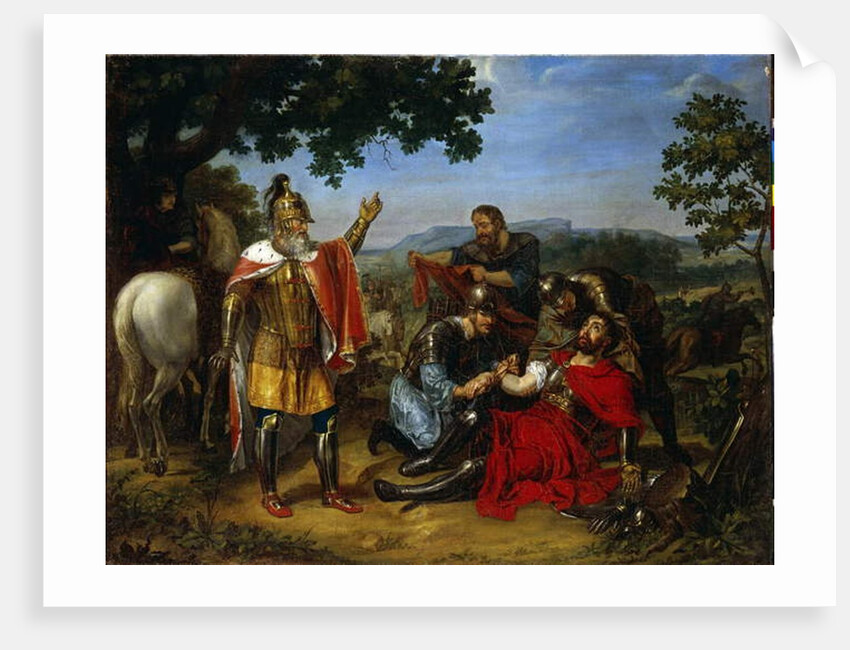 Grand Duke Dmitry Donskoy on the Kulikovo Field, early 19th century by Ivan Afanasievich Ugryumov