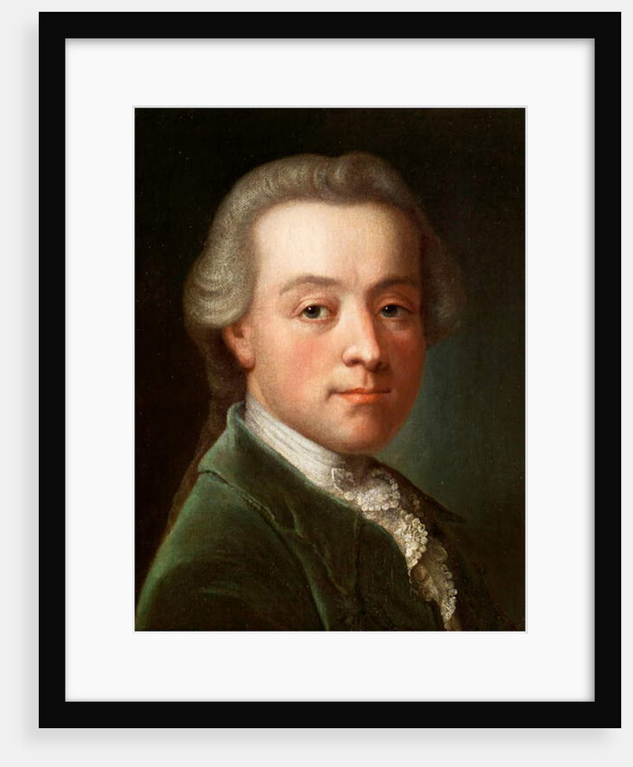 Portrait of the composer Wolfgang Amadeus Mozart, c.1789 by Anonymous Anonymous