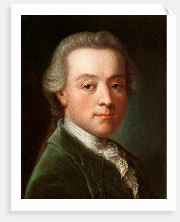 Portrait of the composer Wolfgang Amadeus Mozart, c.1789 by Anonymous Anonymous