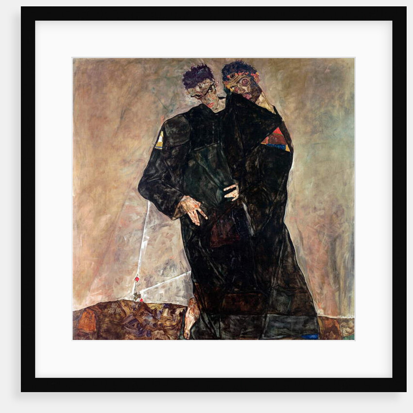 The Hermits, 19th century by Egon Schiele