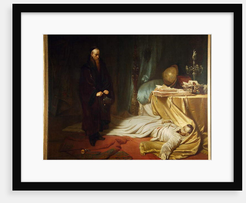 Baptiste Seni by the Dead Body of Wallenstein by Karl Theodor von Piloty