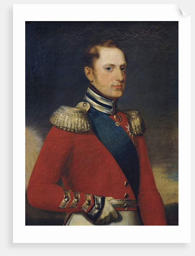 Portrait of Emperor Nicholas I, 1829 by Alexander Vasilyevich Polyakov
