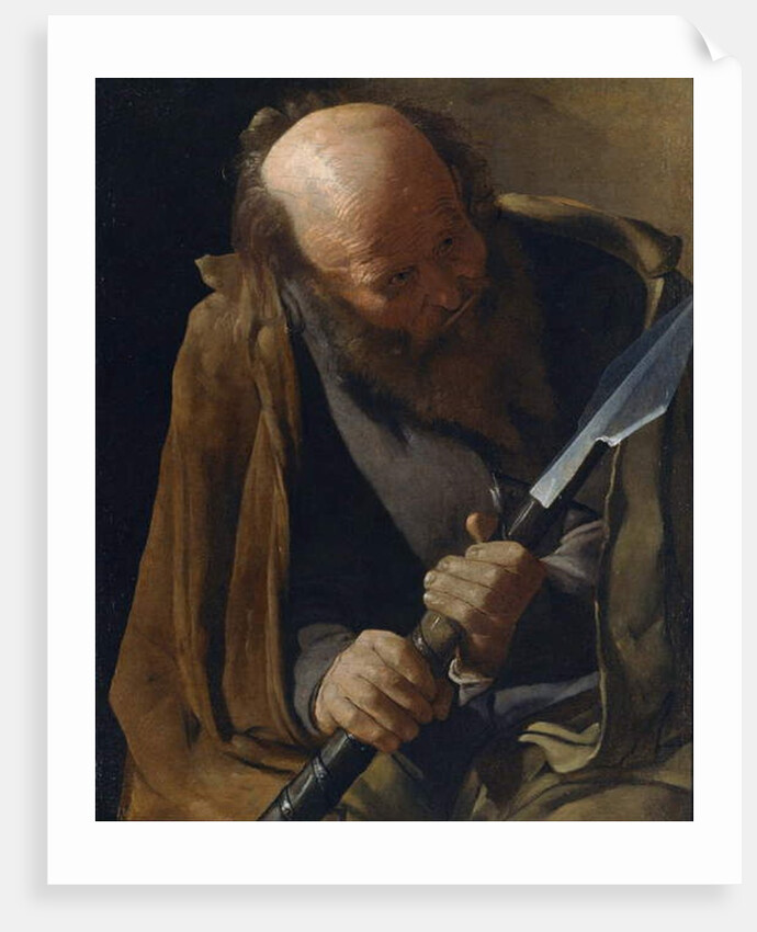 Saint Thomas the Apostle, 16th century by Georges de la Tour