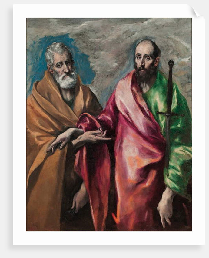Saint Peter and Saint Paul, c.1590 by El Greco