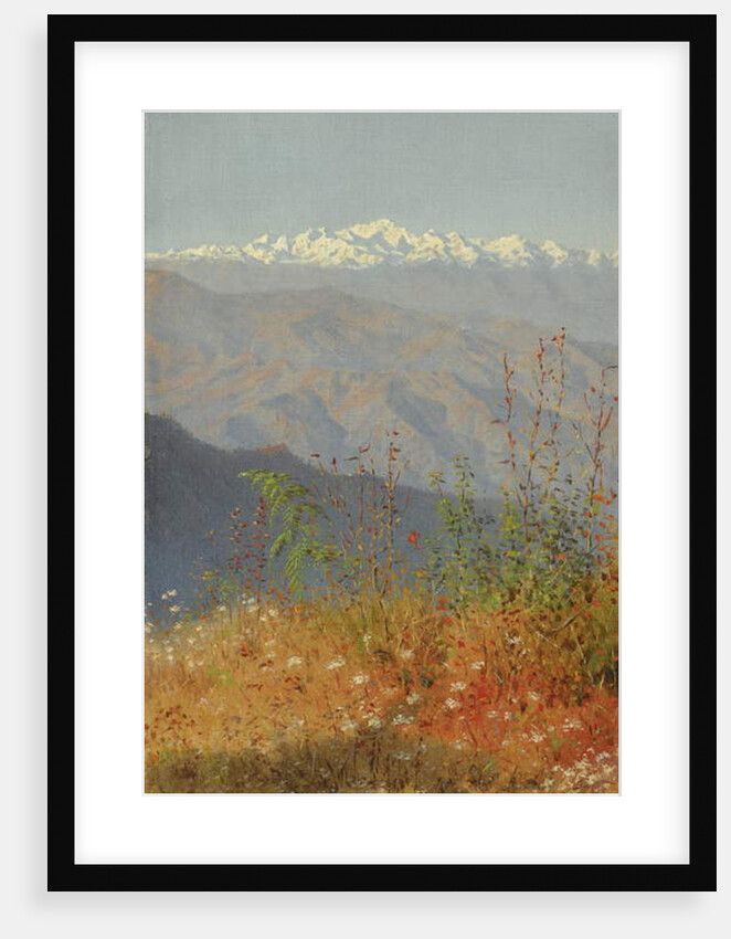 Sunset in the Himalayas, 1879 by Vasili Vasilievich Vereshchagin