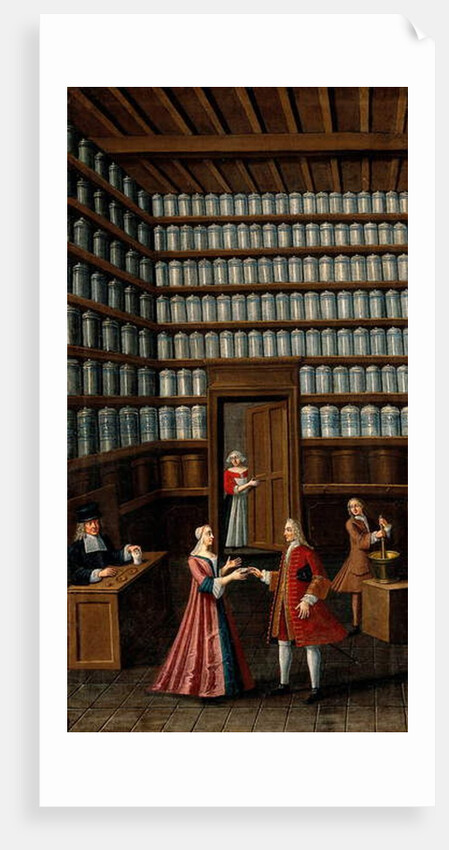 Pharmacy, 1700 by Anonymous Anonymous