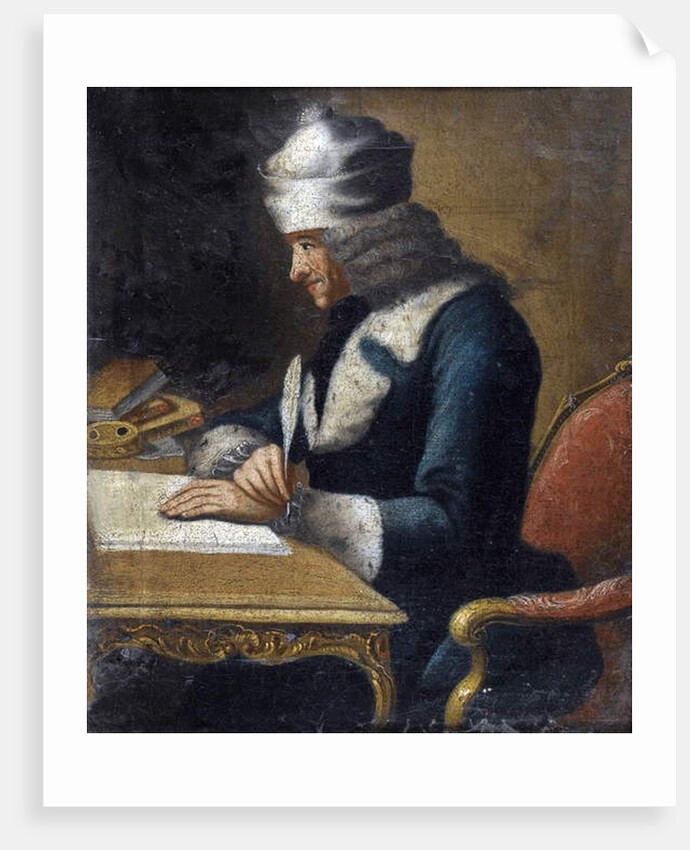 Portrait of Voltaire, 18th century by Jean Huber