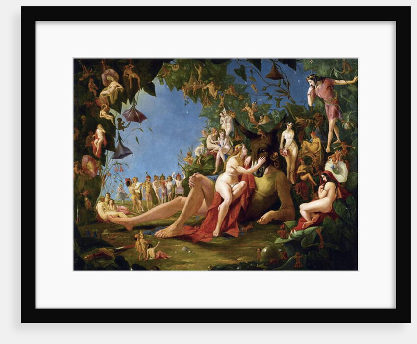 A Midsummer Night's Dream, c.1846 by William John Montaigne