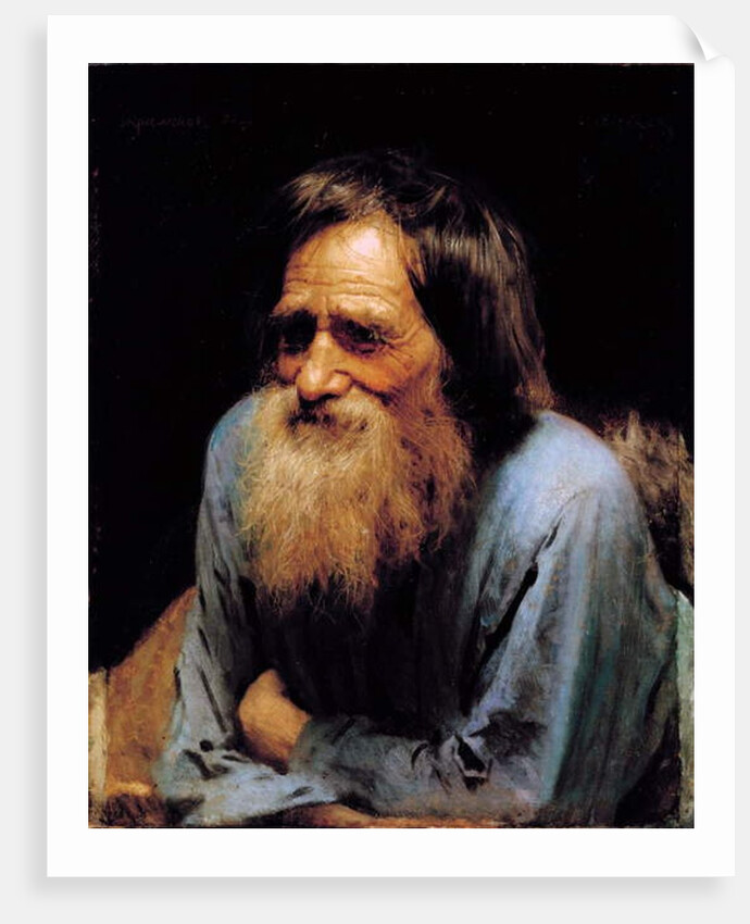 Mina Moiseyev, 1882 by Ivan Nikolayevich Kramskoi