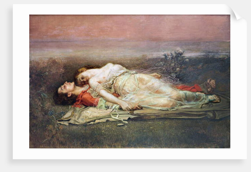 Tristan and Iseult, 1910 by Rogelio Egusquiza