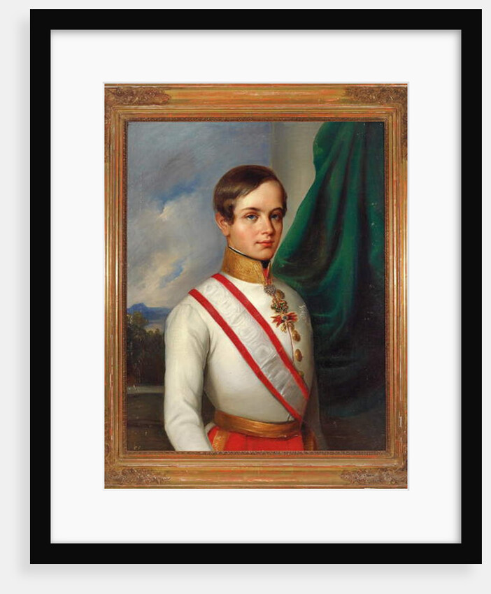 Portrait Of Franz Joseph I Of Austria, 1849 by Anonymous Anonymous