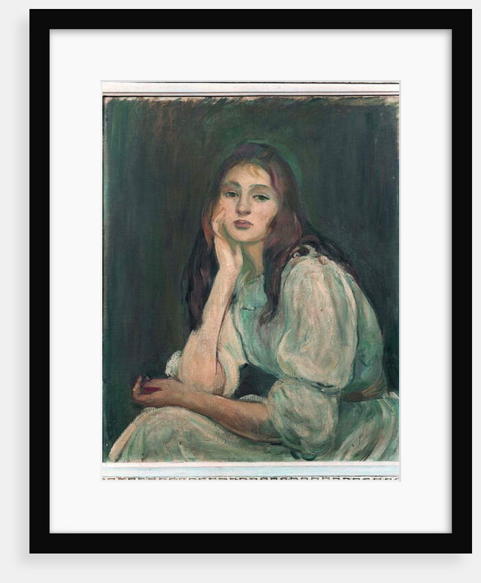 Julie Daydreaming, 1894 by Berthe Morisot