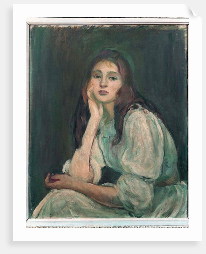 Julie Daydreaming, 1894 by Berthe Morisot