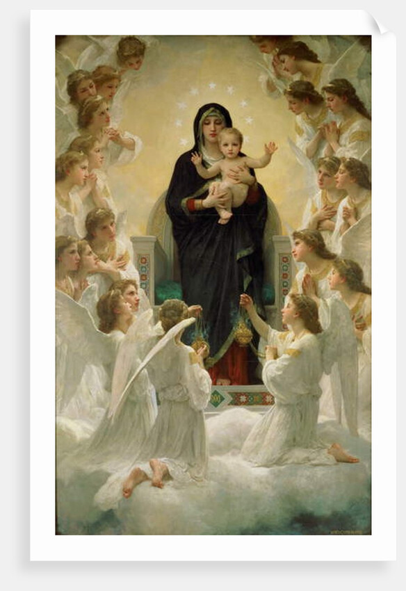 Regina Angelorum, 1900 by William-Adolphe Bouguereau