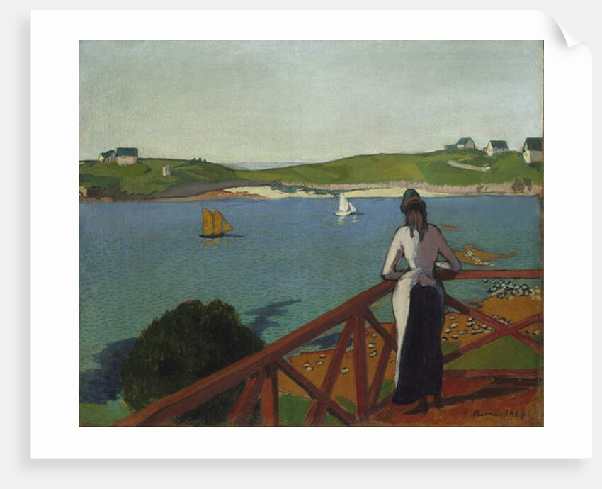 Afternoon at Saint-Briac, 1887 by Emile Bernard