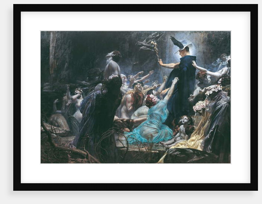 The Souls of Acheron, 1898 by Adolph Hiremy-Hirschl