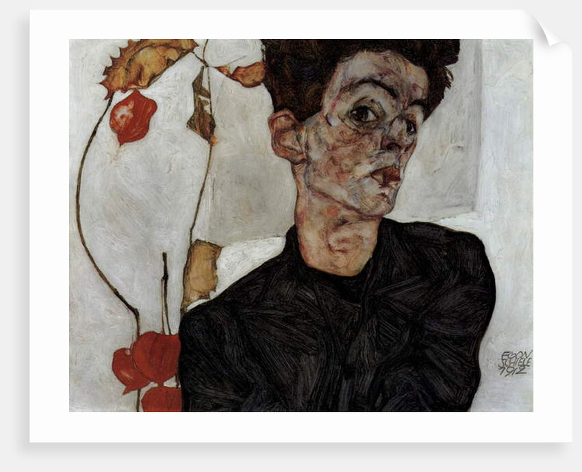 Self-Portrait, 1912 by Egon Schiele