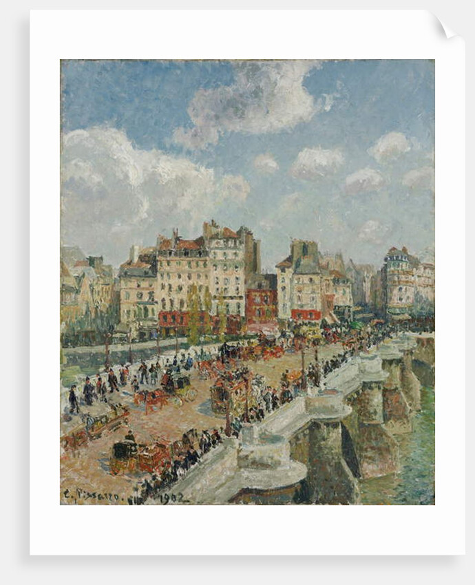 Le Pont Neuf, 1902 by Camille Pissarro