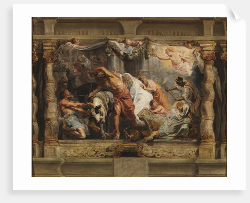 The Triumph of the Eucharist over Idolatry, c.1625 by Peter Paul Rubens