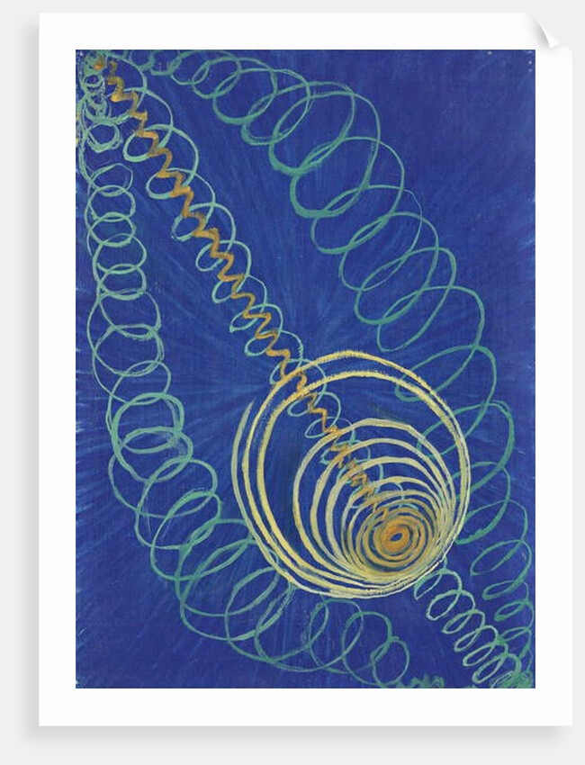 Group I, Primordial Chaos, No. 16 by Hilma af Klint