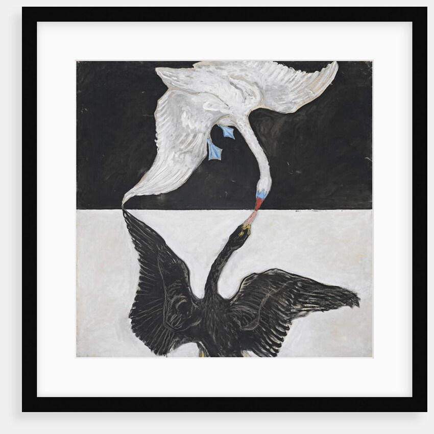 Group IX/SUW, No. 1, The Swan, No. 1, 1914-1915 by Hilma af Klint