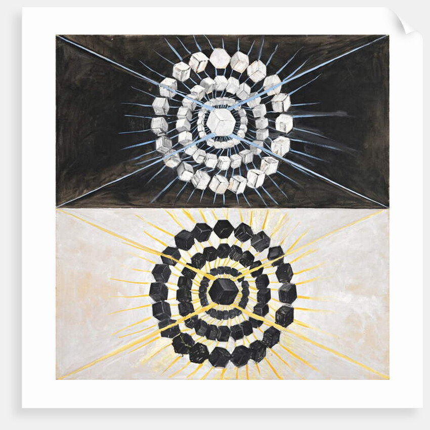 Group IX/SUW, No. 8, The Swan, No. 8, 1914-1915 by Hilma af Klint