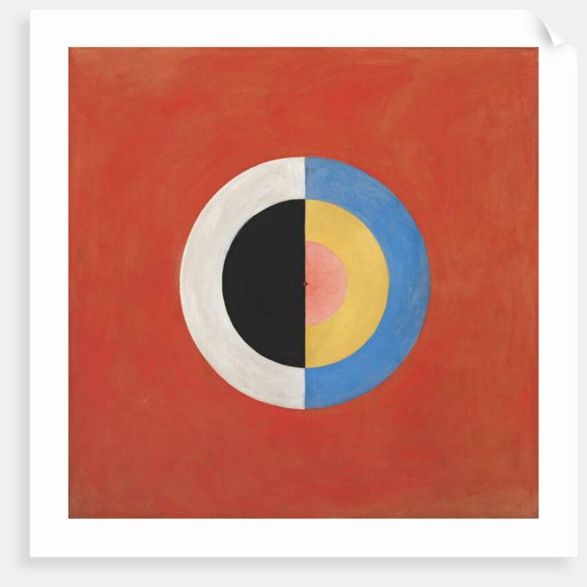 Group IX/SUW, The Swan, No. 17, 1914-1915 by Hilma af Klint