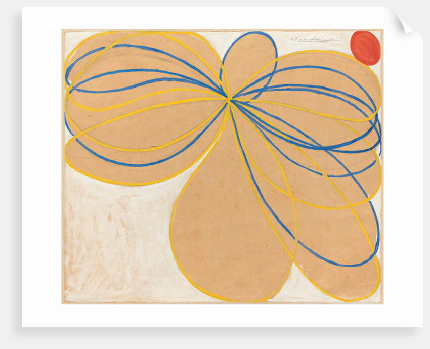 Group V, The Seven-Pointed Star, No. 1, 1908 by Hilma af Klint