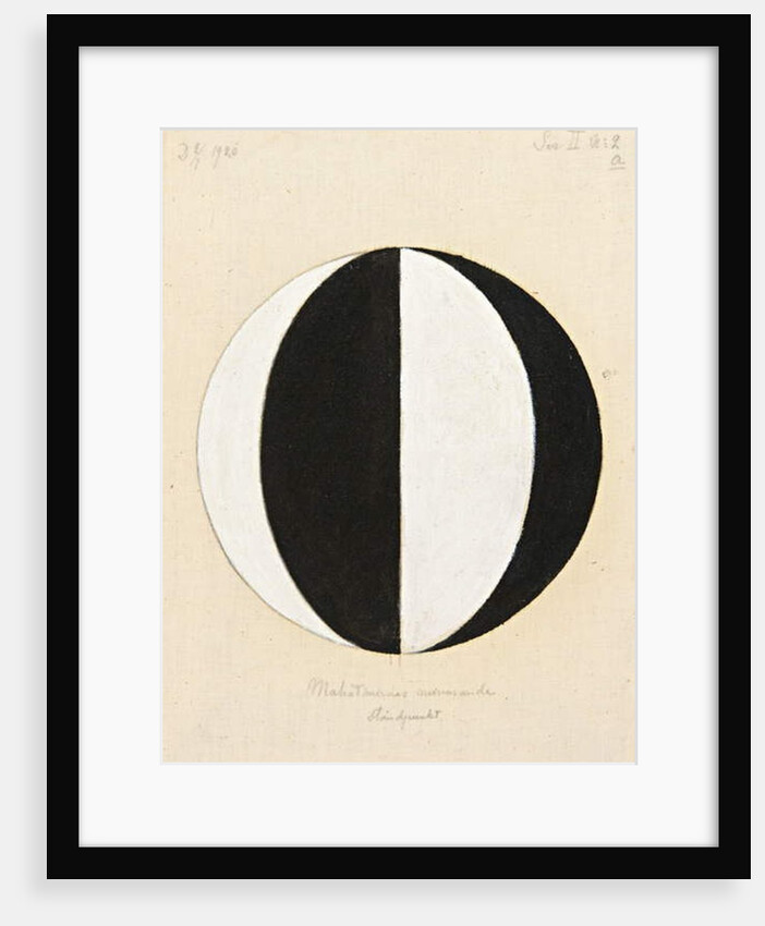 The Current Standpoint of the Mahatmas, 1920 by Hilma af Klint