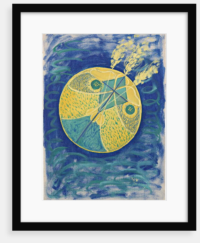 Group I, No. 7. Primordial Chaos, 1906-1907 by Hilma af Klint