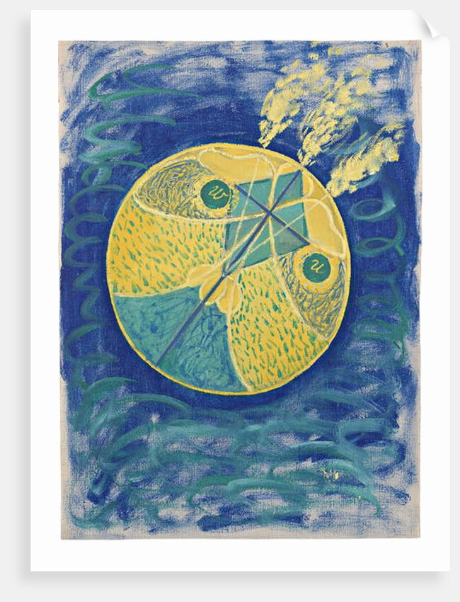 Group I, No. 7. Primordial Chaos, 1906-1907 by Hilma af Klint