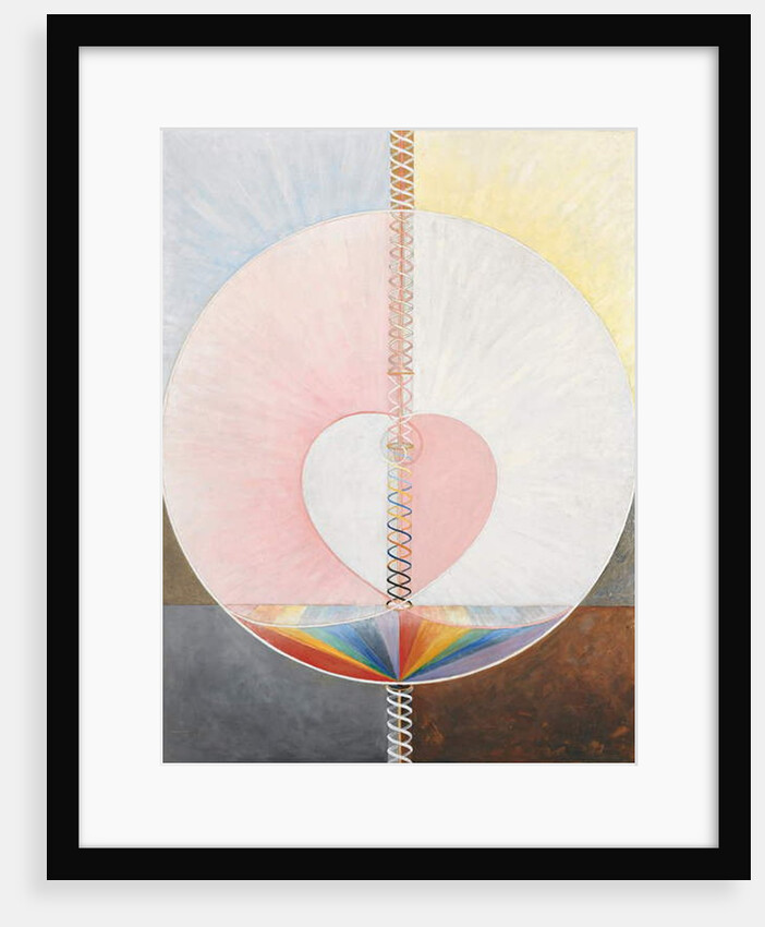 Group IX/UW, No. 25, The Dove, No. 1 by Hilma af Klint