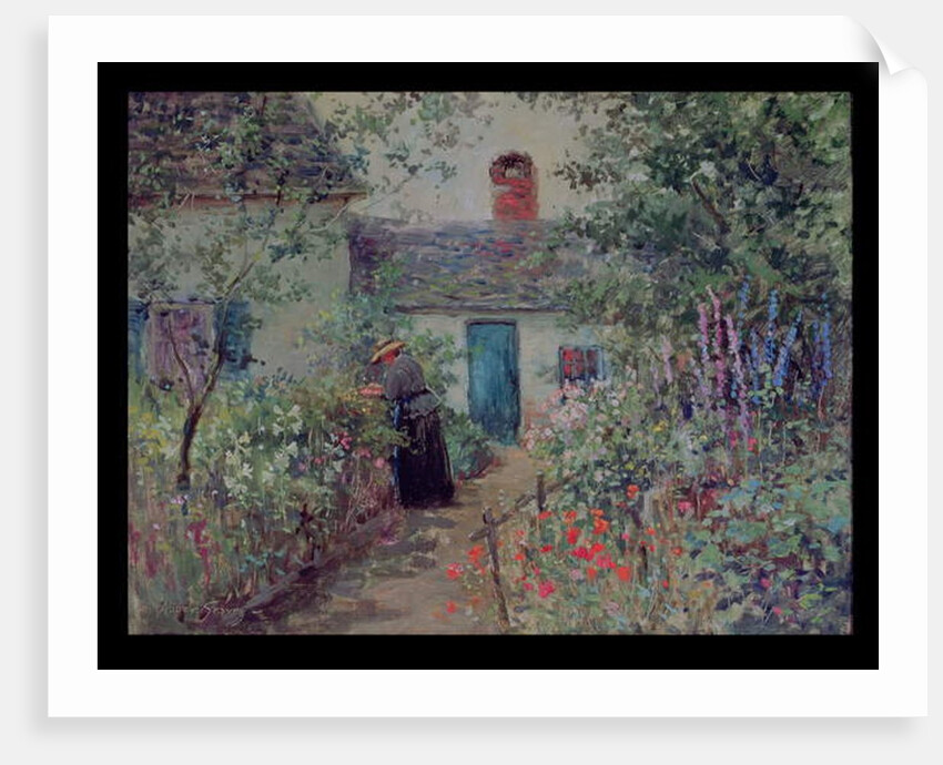 The Flower Garden, c.1900 by Abbott Fuller Graves