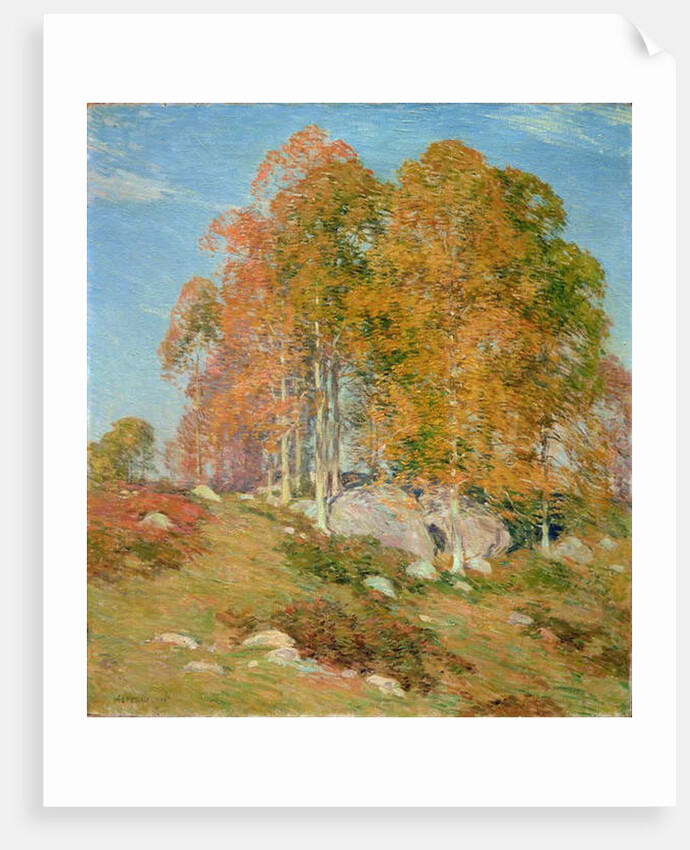 Early October, 1906 by Willard Leroy Metcalf