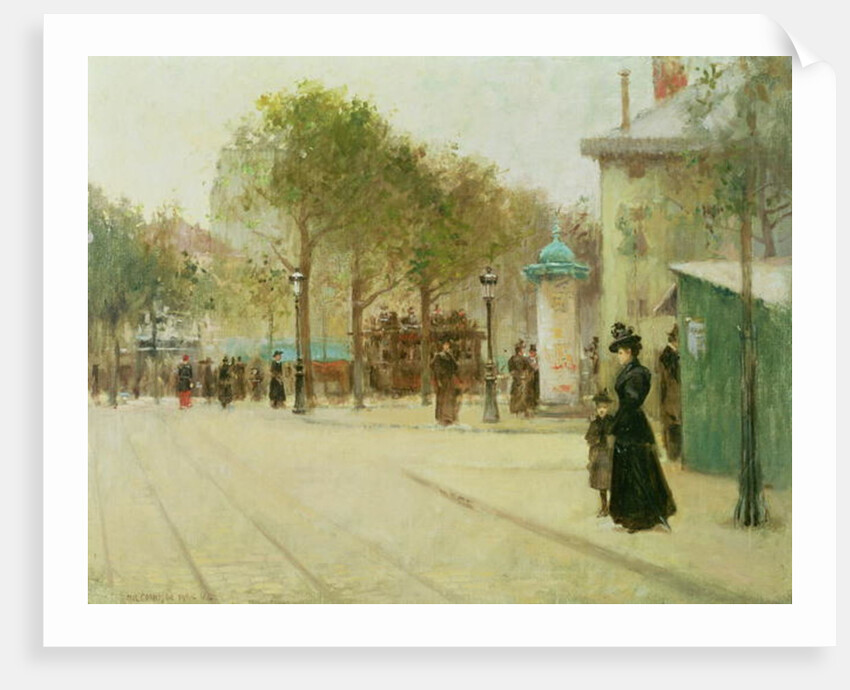 Paris, 1892 by Paul Cornoyer