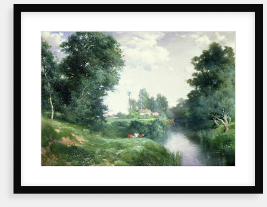 A Long Island River, 1908 by Thomas Moran