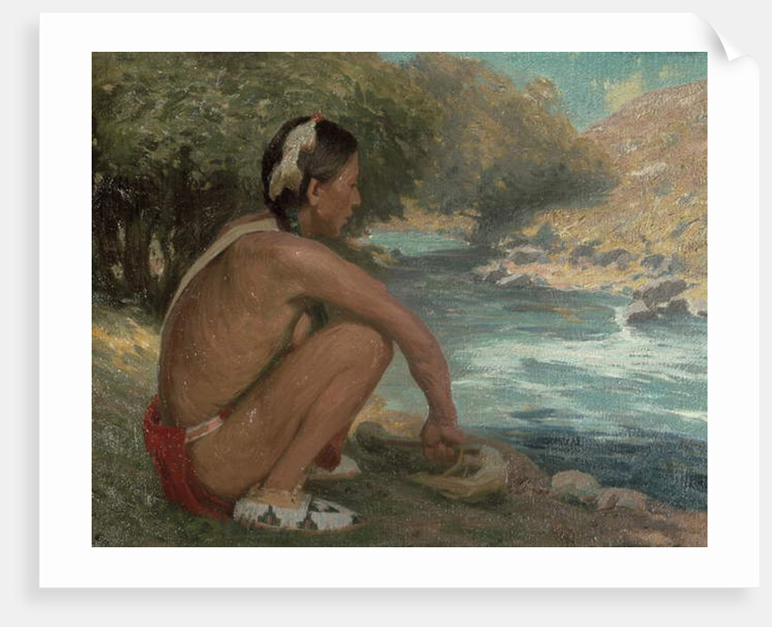 The Mountain Stream, c.1914 by Eanger Irving Couse