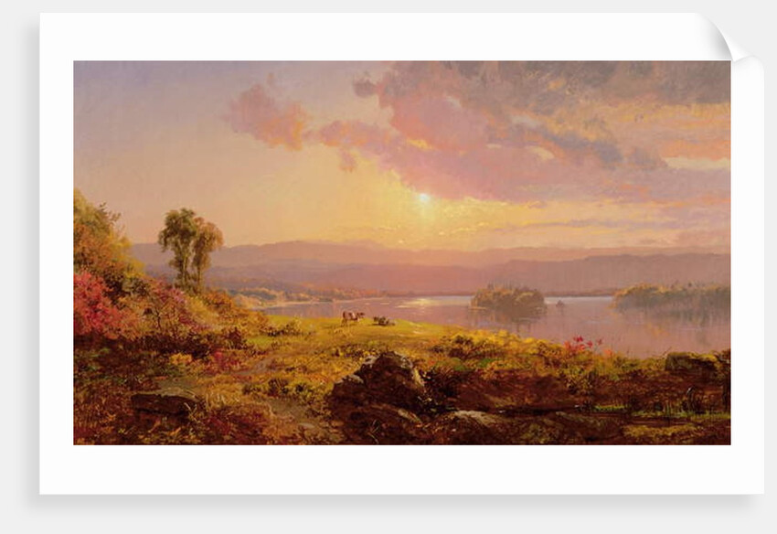Susquehanna River, 1876 by Jasper Francis Cropsey