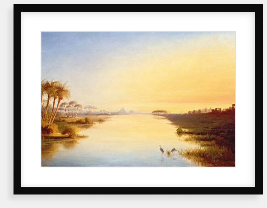 Egyptian Oasis, 1866 by John Inesco Williams