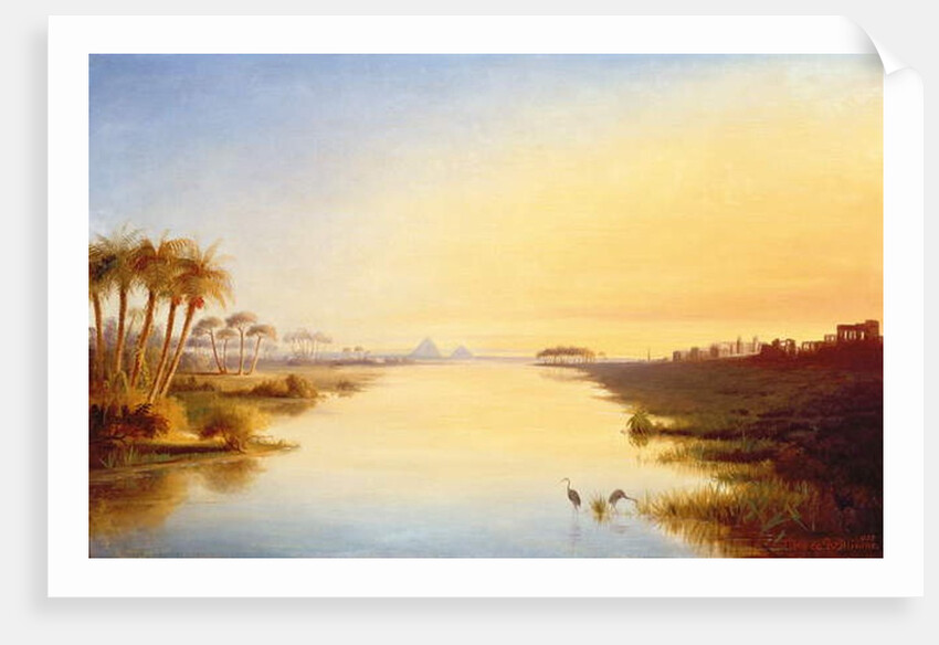 Egyptian Oasis, 1866 by John Inesco Williams