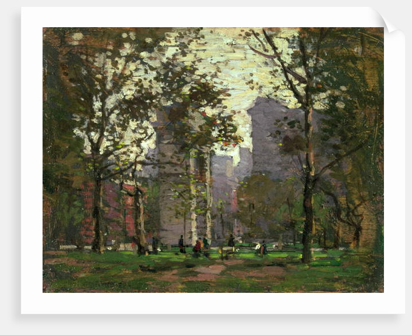Washington Square, New York by Paul Cornoyer