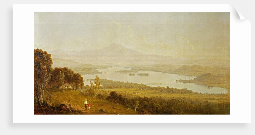 Lake Winnipiseogee, 1858 by Sanford Robinson Gifford