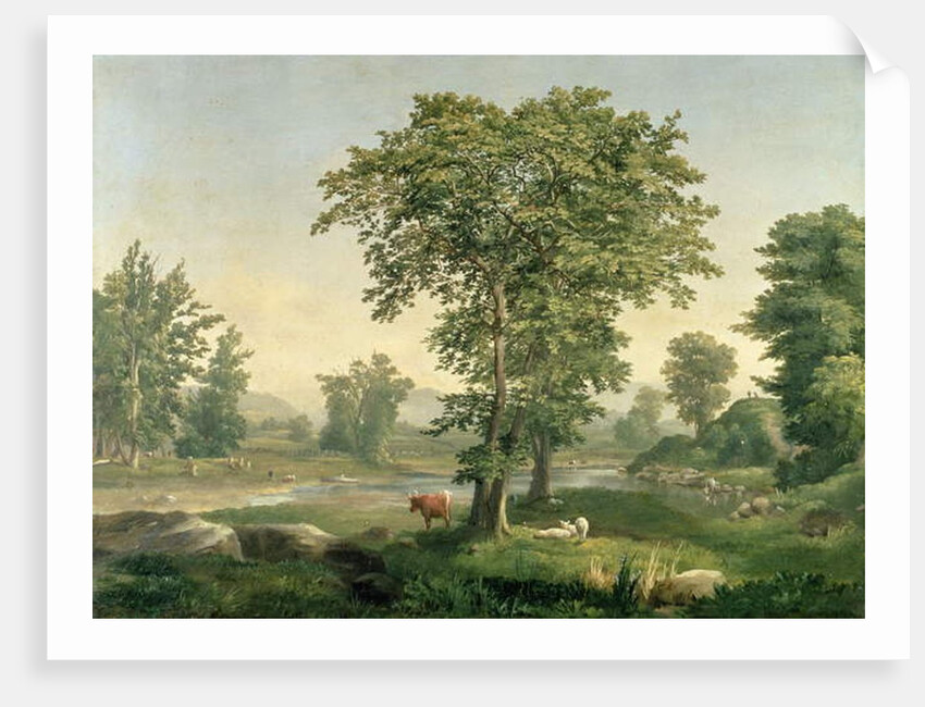 Landscape, 1846 by George Snr. Inness