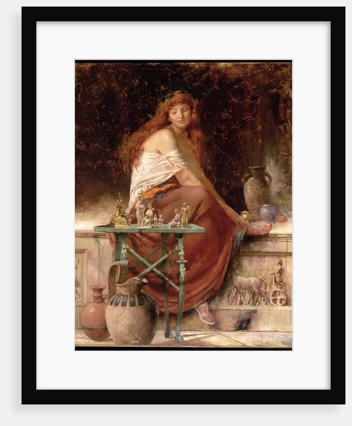 Red Haired Beauty by Edwin Howland Blashfield
