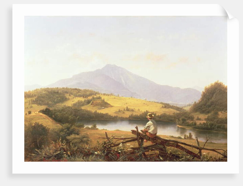 Mount Mansfield, Vermont, 1861 by Jerome Thompson