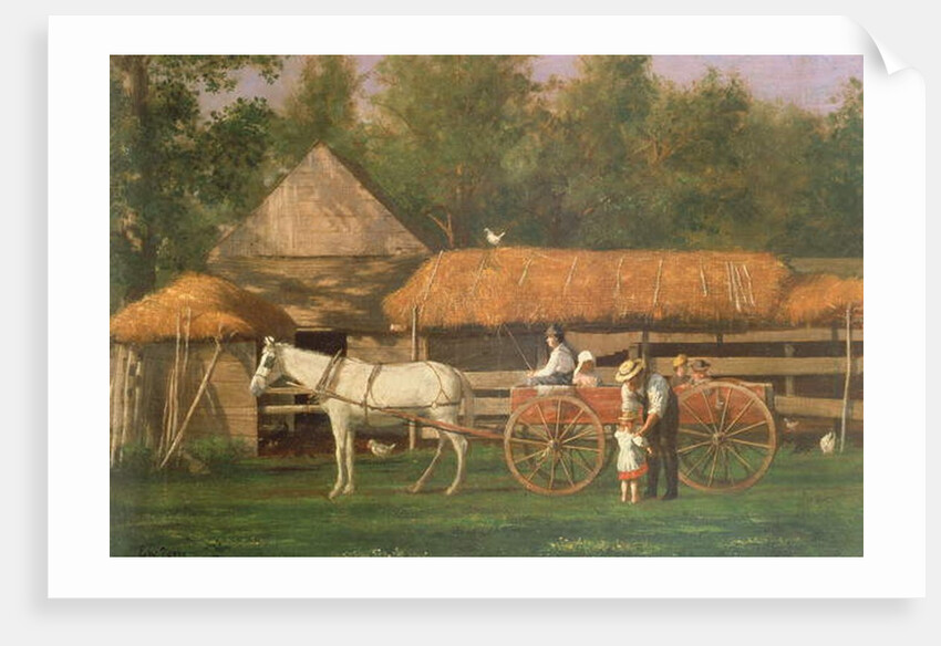 Going for a Ride by Enoch Wood Perry