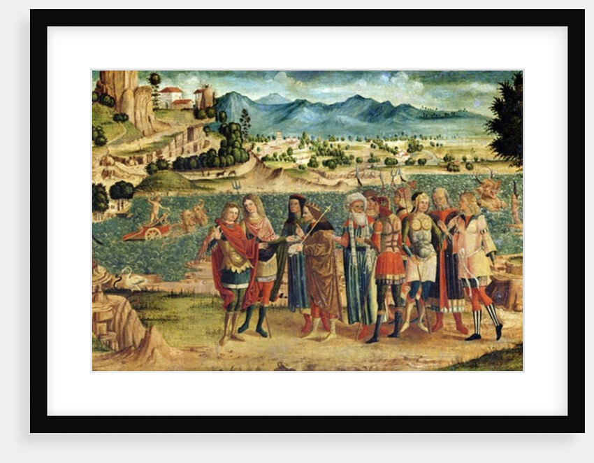 Laomedon Refuses Apollo and Poseidon Their Reward, c.1500 by Italian School