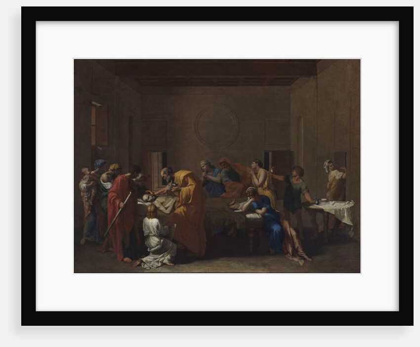 Extreme Unction by Nicolas Poussin